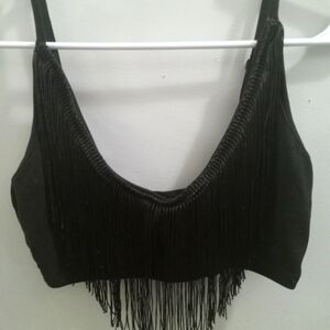 Spaghetti strap crop top
